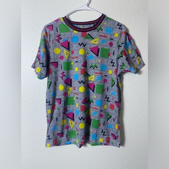 Fresh Prints of Bel-Air 90s Print Ringer T-Shirt M - Picture 1 of 8
